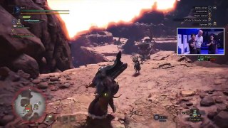 【MHW】最新生放送実機プレイ動画２　ボルボロス戦【モンスターハンターワールド】