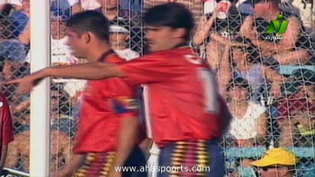 الشوط الثاني مباراة اسبانيا و كوريا الجنوبية 2-2 كاس العالم 1994