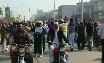 Demo Protes RUU Konstitusional Pakistan