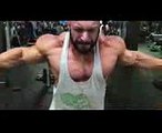 35 years old Incredible Muscular Buff Bodybuilder John Leslie flexing and workouts