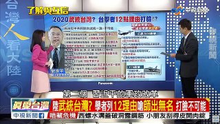 台獨吹牛王范世平教授放大絕要死大家一起死，台獨不怕死，但怕當兵