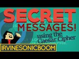 Secret Messages - Using the Caesar Cipher