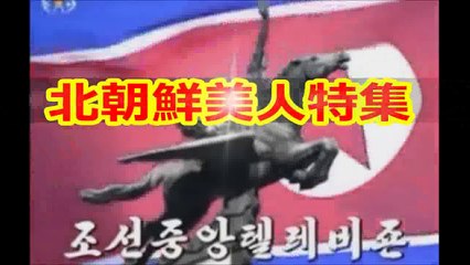북조선미인　북한 미녀　北朝鮮美人 北朝鮮テレビドラマ内 清楚 粗野 郷愁 清貧 North Korean beauty on TV