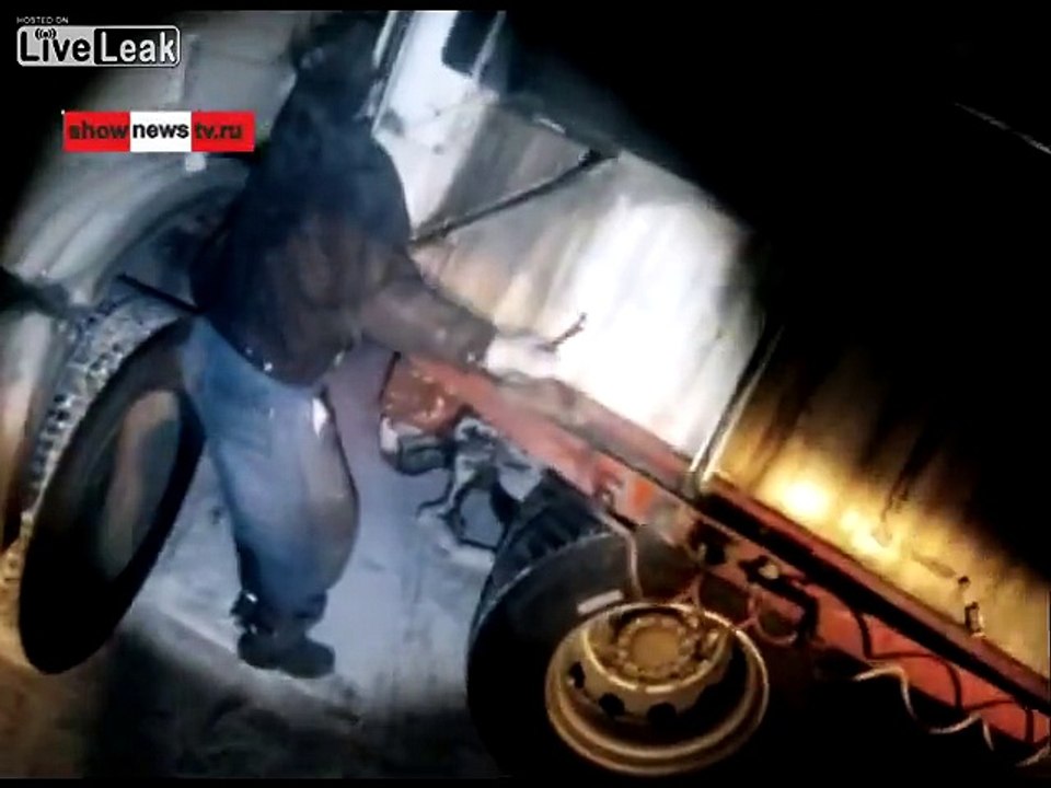 Truck Kills Its Own Driver