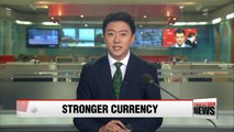 Korean won to continue gains against U.S. dollar next year