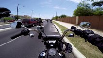 Motorcycles in 107 Degree Texas Heat! - 2017 Harley Davidson Street Bob-f4kv9NsrtlU