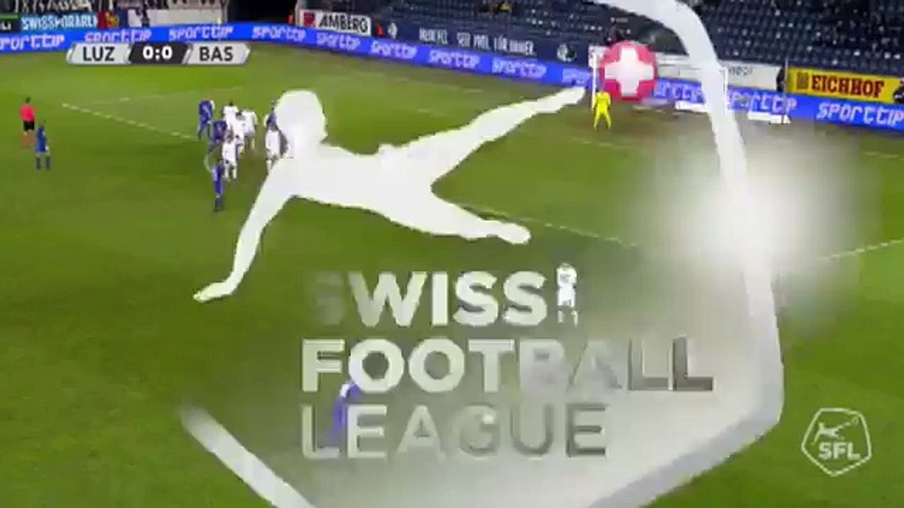 Luzern 1:0 Basel  ( Swiss Super League. 25 November 2017)
