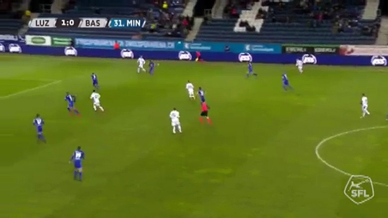 Luzern 1:1 Basel  ( Swiss Super League. 25 November 2017)