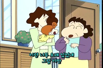 (한국미방영)크레용신짱 : 500화(주름 펴져앙~/닌자입니다/아빠랑 무리해서 놀자)