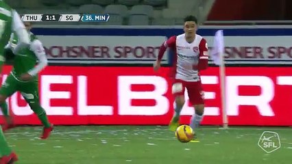 Thun 1:2 Sankt Gallen ( Swiss Super League. 25 November 2017) H: