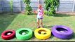 Learn Colors for Kids with Giant Candy Chupa Chups Color Tire Johny Johny Yes Papa Song for Children (1)