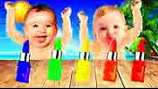 Funny Baby Learn Colors with Monkey Lipstick Children Song Finger Family Nursery Rhymes (1)