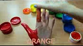 Learn Color Finger Family Song for kids  Body Paint (1)