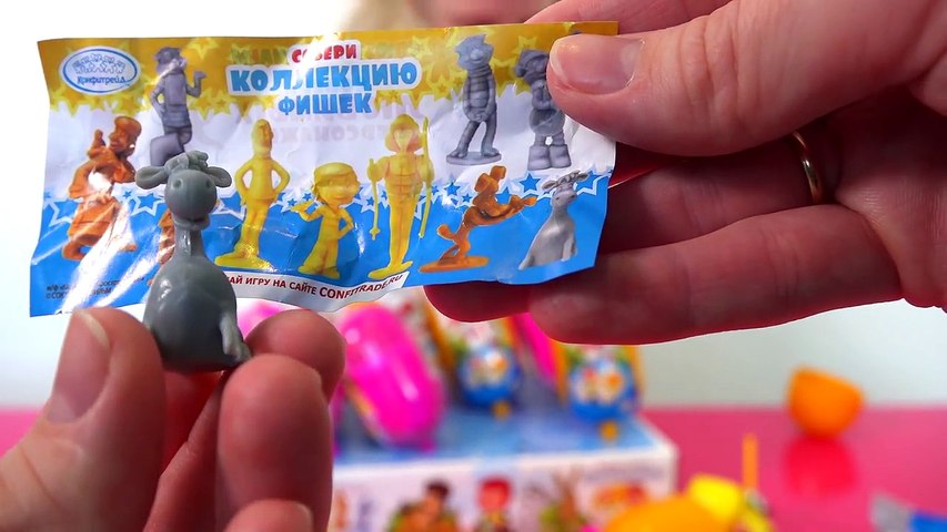 Сюрпризы Чупа чупсы из мультик Простоквашино и принцессы дисней Surprises toys kids-6QOMhldLtTo