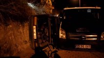 Otomobil İstinat Duvarından Düştü: 1 Yaralı