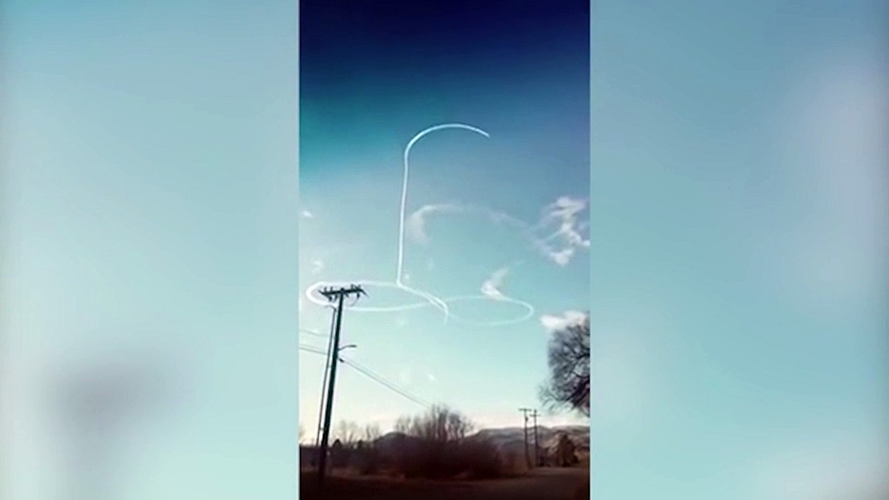 US Navy draws enormous penis in the sky