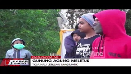 Tiga Kali Letusan Magmatik, Gunung Agung Keluarkan Lava Pijar