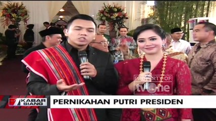 Liputan tvOne di Pesta Resepsi Pernikahan Kahiyang Ayu & Bobby Nasution