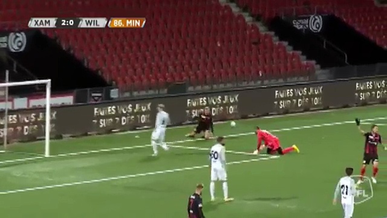 Xamax 3:0 Wil  ( Swiss  Challenge  League. 25 November 2017)