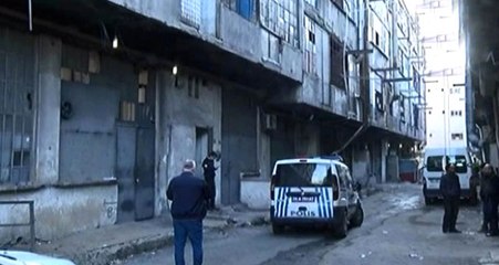 Bayrampaşa'da İş Hanının Merdiven Boşluğunda Yanmış Ceset Bulundu
