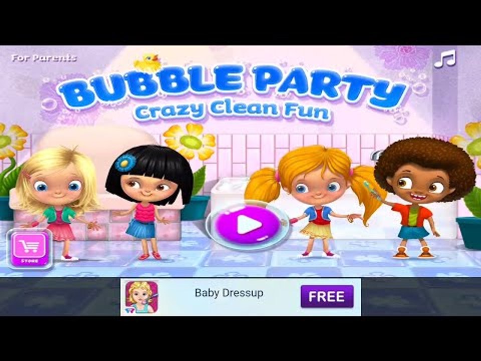 Best android games |  Play Bubble Party  - Crazy Clean Fun | Fun Kids Games