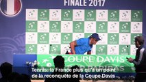 Tennis: la France à un point de la Coupe Davis