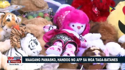 Maagang Pamasko, handog ng AFP sa mga taga-Batanes