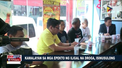 Kamalayan sa mga epekto ng iligal na droga, isinusulong