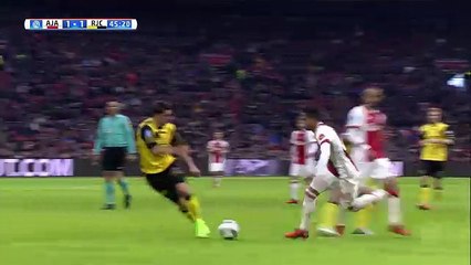 Justin Kluivert  Goal HD - Ajax	1-1	Roda 26.11.2017