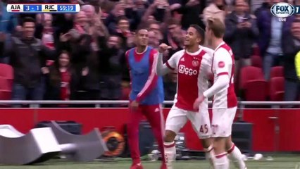 Justin Kluivert second Goal HD - Ajax 3 - 1 Roda - 26.11.2017 (Full Replay)