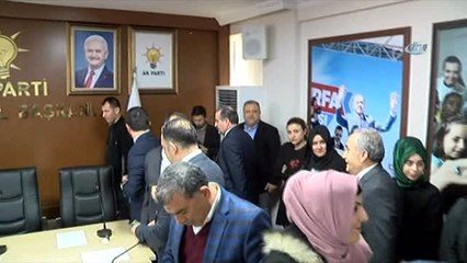 Şanlıurfa'da CHP'den Ayrılanlar AK Parti'ye Katıldı