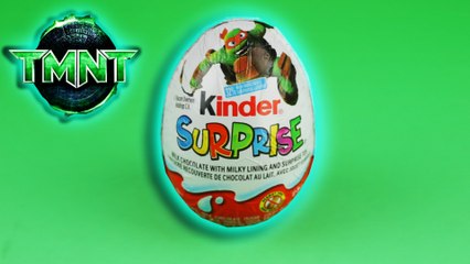 2017 TMNT Kinder Surprise eggs  Teenage mutant ninja turtles eggs - ninja turtle huevos sorpresa