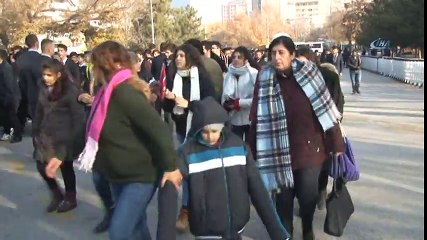 Binlerce Ülkücü Alparslan Türkeş’in Mezarından Anıtkabir’e Yürüdü