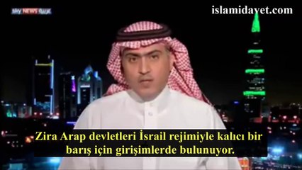Suudlu gazeteci: İsrail ile ilişkiler kuruluyorken Kudüs'ü kurtarmak Arapların çıkarına değildir.