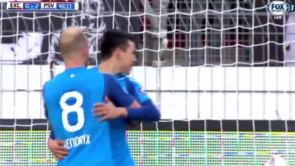 Hirving Lozano Goal HD - Excelsior 0 - 2 PSV - 26.11.2017 (Full Replay)