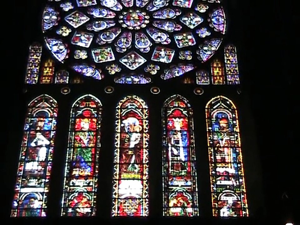 Chartres-Rosace transept