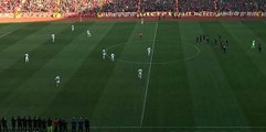 Eskişehirsporlu Futbolcular, Çaykur Rizespor Maçı Başlayınca 1 Dakika Hareket Etmedi