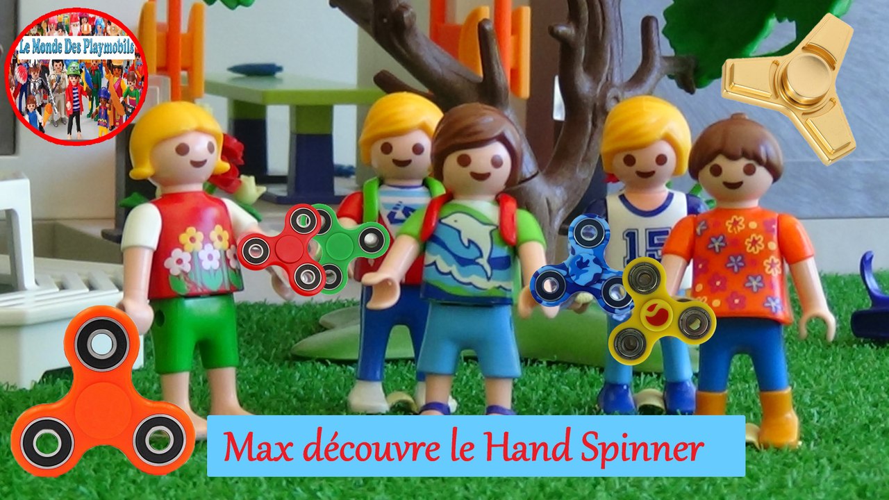 Playmobil - Max découvre le Hand Spinner à l'école