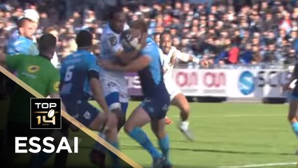 TOP 14 - Essai Albert VULIVULI (R92) - Racing 92 - Montpellier - J11 - Saison 2017/2018