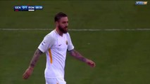 Daniele De Rossi Shocking Slap (Red Card) Goal HD - Genoa 0-1 Roma 26.11.2017
