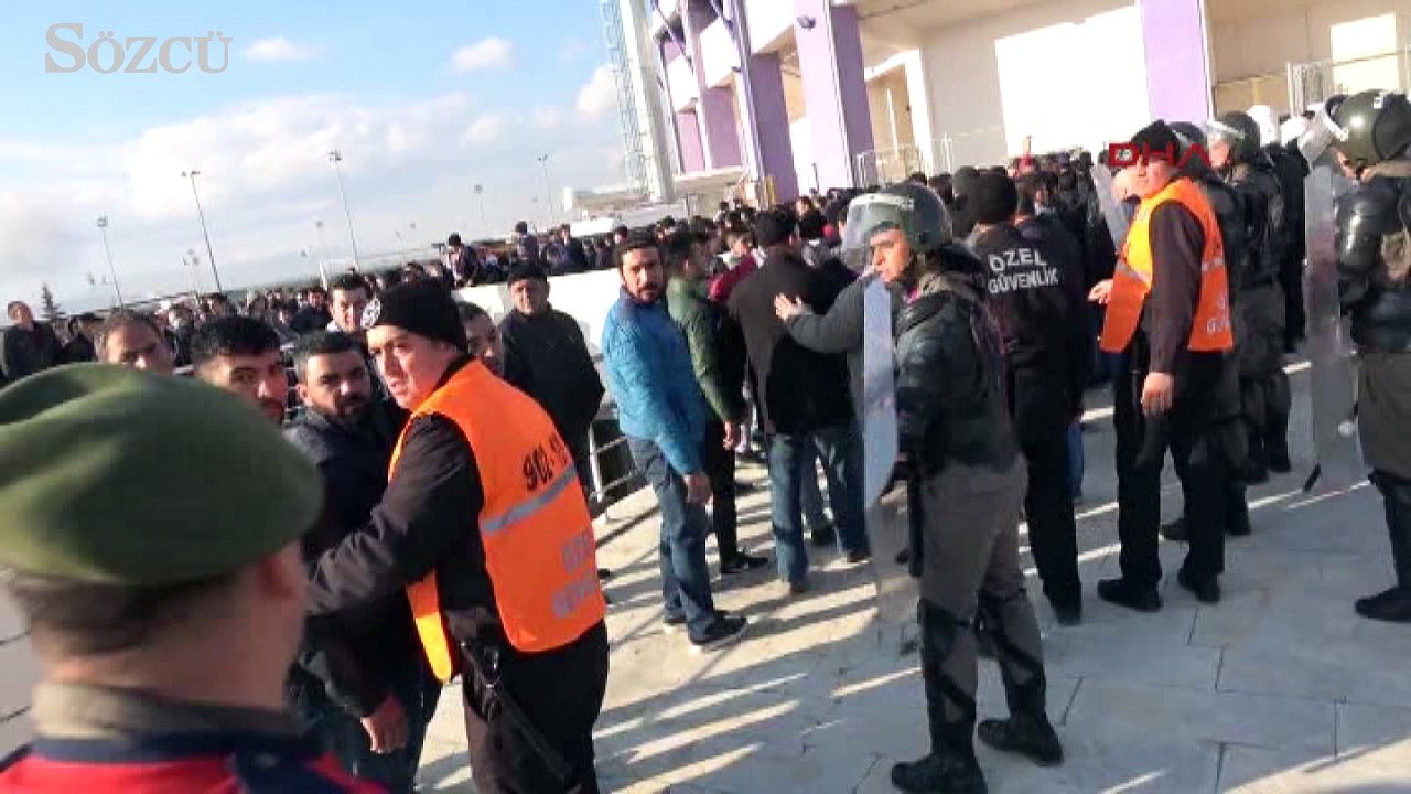 Maç sonu ortalık karıştı