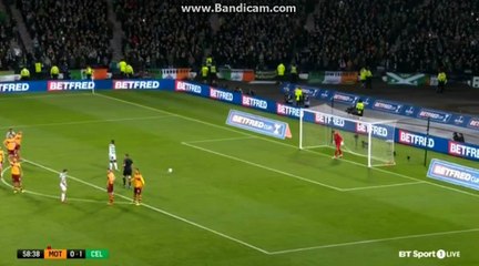 (Penalty) M.Dembele  Goal Motherwell 0 - 2 Celtic 26.11.2017 HD