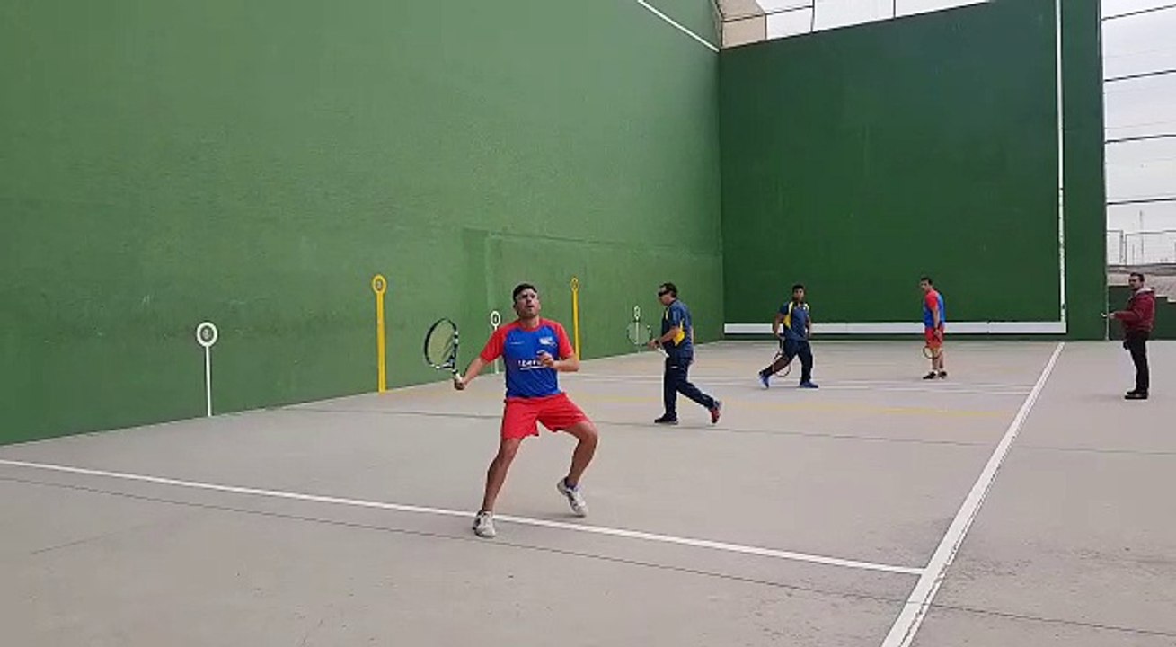 Frontenis 2ªA Rivas vs Leganés 1ª partida video 2