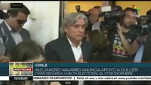 Chile: Navarro anuncia apoyo electoral para Guillier en segunda vuelta