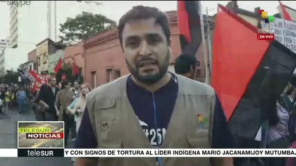 Paraguay marcha para denunciar violencia contra las mujeres