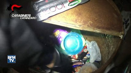 Les images de la cave où une femme a été séquestrée pendant 10 ans en Italie