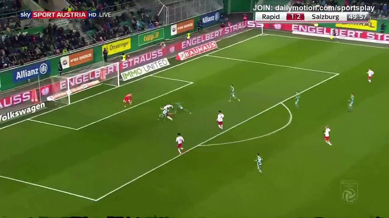 Reinhold Yabo Goal HD - Rapid Vienna 1 - 3 Salzburg - 26.11.2017 (Full Replay)
