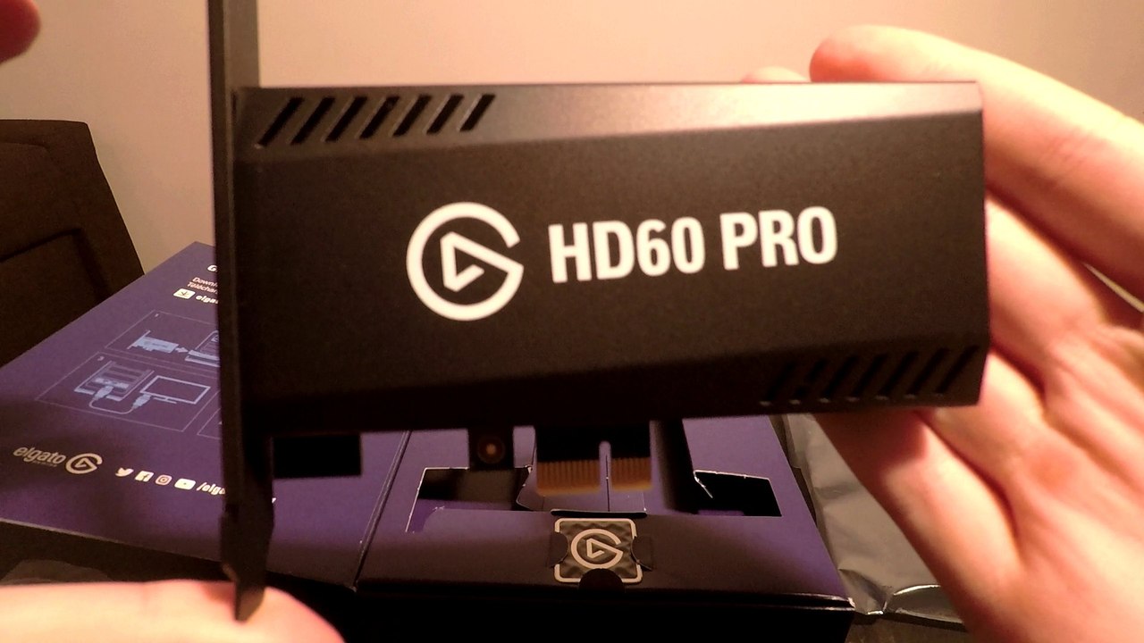 Présentation de la carte ELGATO HD60 PRO !
