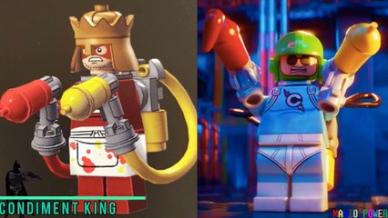Lego Batman Movie Villains - Concept art VS Final Design!!!