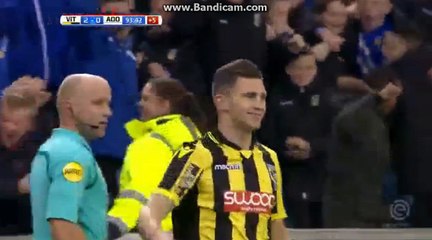 B.Linssen  Goal  Vitesse 2 - 0 Den Haag 26.11.2017 HD
